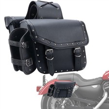 Motorcycle Saddle Bags Side Tool Bag Luggage For Harley Sportster XL 883 XL 1200