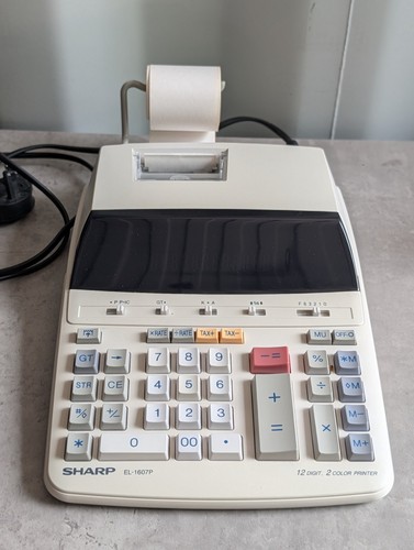 Sharp 1607p printing - sharp,