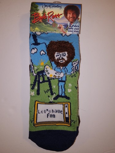 New pairs bob ross - socks,