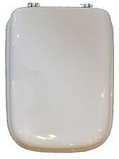 Ideal Standard Michelangelo Resin replacement Seat in INDIAN IVORY + CP hinges