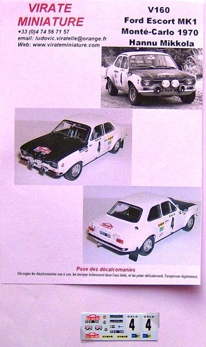 V160 ford escort - mk1, rallye