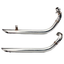 Muffler Exhaust Pipes Silencers For Yamaha XV 535 400 Virago XV535 XV400 87-04