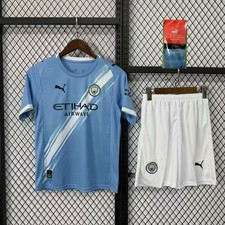 25/26 Kids Childrens Football Full Kit Shirts Shorts Socks Size-28 Age 12-13