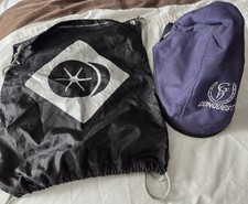 2x Protective Riding Hat Bags