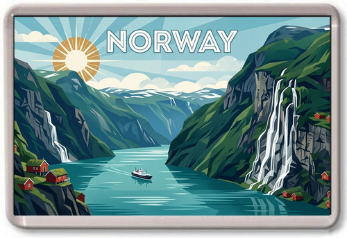 Fridge magnet norway - fridge,