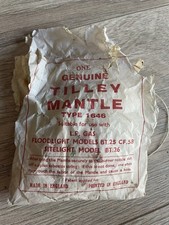 2 X Genuine Vintage Tilley Lamp Mantle No 1646 