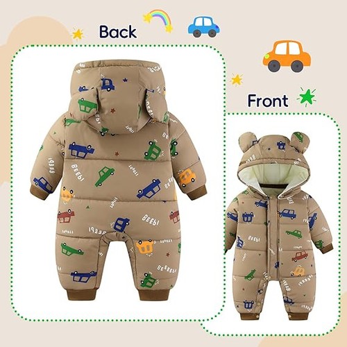 Baby winter snowsuit - –, warm