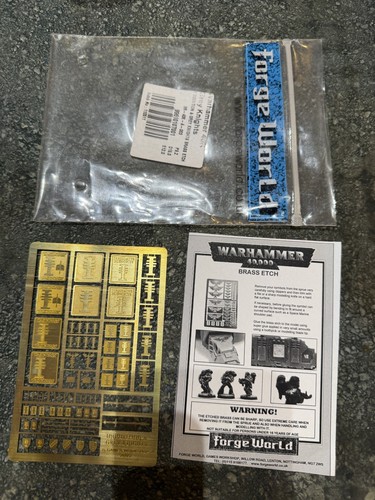 Forgeworld grey knights - grey, brass