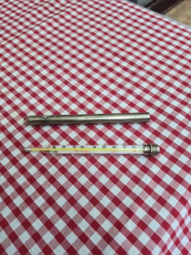 Vintage pocket thermometer - vintage,