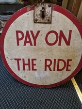 Original Fairground Sign