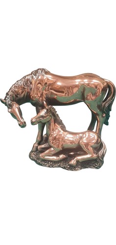 Bronze figurines statues - bronze, horse