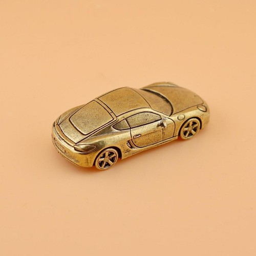 Sport car figurine brass - car,