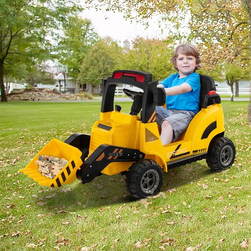 Excavator 12v kids ride - 12v,