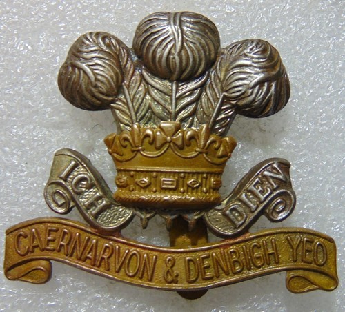 Caernarvon denbigh yeomanry - caernarvon, &