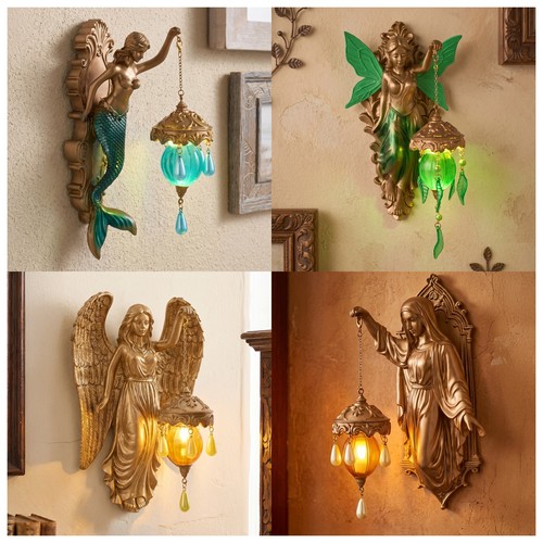 Nautical style wall lamp resin - nautical,