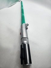 Star Wars Green Flick Out Lightsaber LFL Hasbro 2004 Cosplay Luke Skywalker Yoda