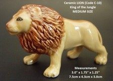 Porcelain LION African Animal