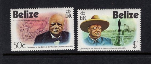Belize 1974 winston churchill - 1974,