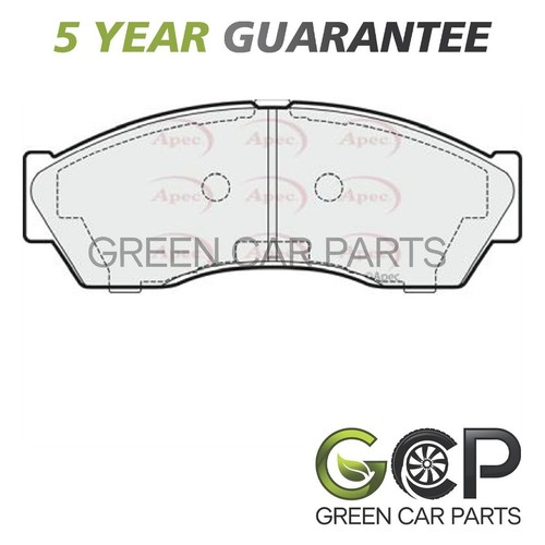 Brake pads set - front, fits