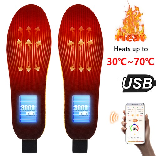 Heated insoles - heated,