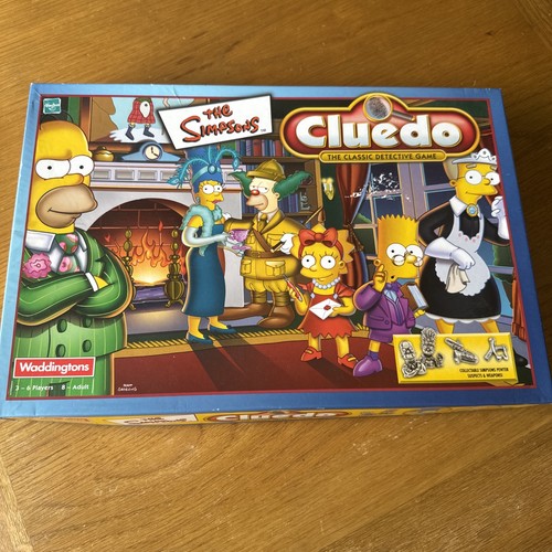 Cluedo the simpsons edition - cluedo,