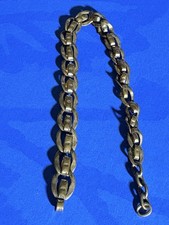 Antique Edwardian Rose Gold Chain Bracelet 8.25 Inches