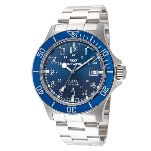 Glycine men combat sub 42mm - men's,