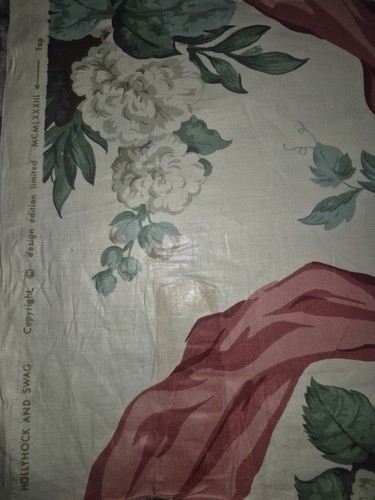 Vintage 1983 hollyhock - vintage,
