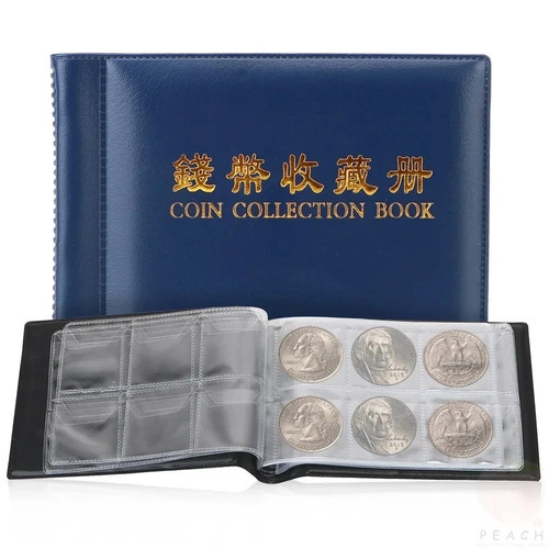 Coin collection album - collection,