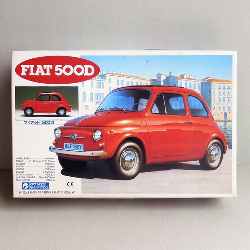 Vtg gunze sangyo fiat - sangyo, 1/24