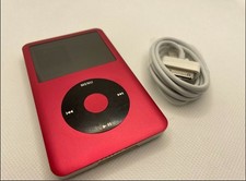Red Apple iPod Classic 512gb 7th Generation - NEW 2000mah battery