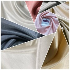 Plain Shantung Satin Backed