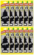 12x Little Tree Air Freshener Black Ice Scent Fragrance