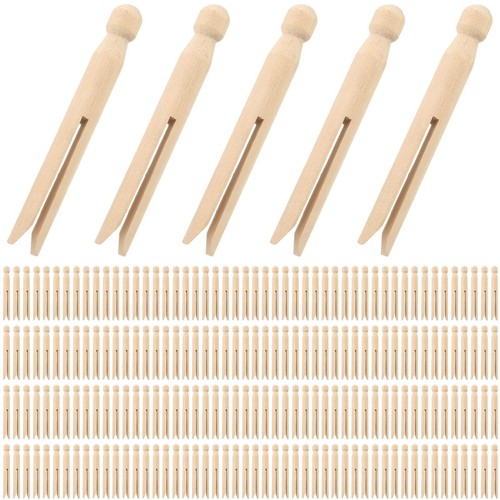 200 pack round wooden - 200,