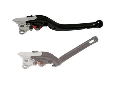 Anodized folding clutch lever