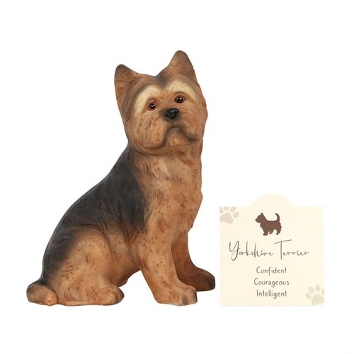 Yorkshire terrier dog ornament - yorkshire,