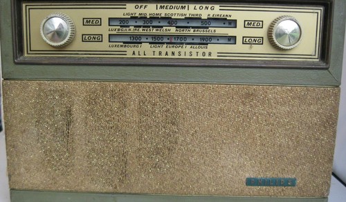 Vintage band transistor - vintage, 2