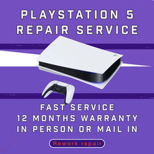 Playstation repair service - 5,