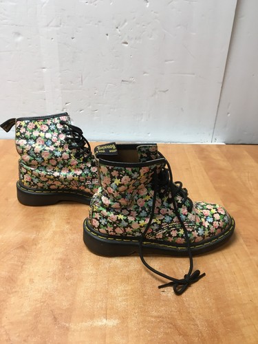 Doc martens black floral - dr.,