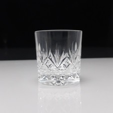 Edinburgh Crystal Tay Cut Whisky Glass Tumbler 3 1/4" 8.3 cm Tall 1st Quality