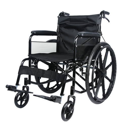 Solid wheels wheelchair - 24",