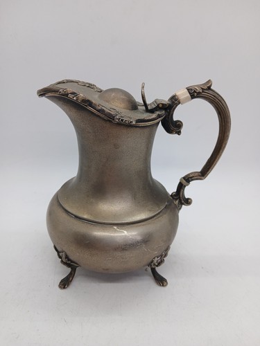 Small vintage pewter plated - pewter,