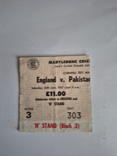 England pakistan 6 1987 - england,