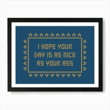 Nice Ass Cross Stitch Bathroom