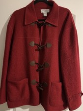 Vintage Talbots Red Boiled