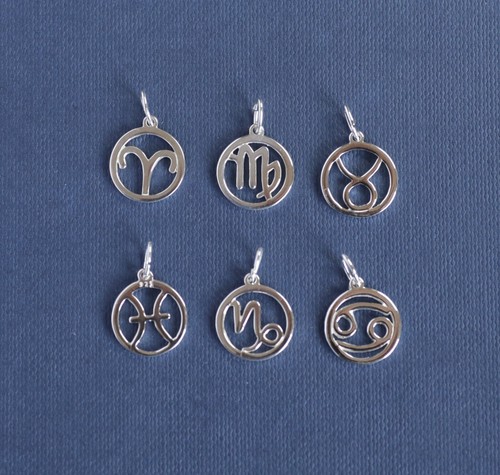 925 sterling silver zodiac - silver,