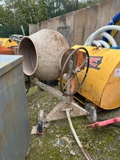 diesel concrete mixer used