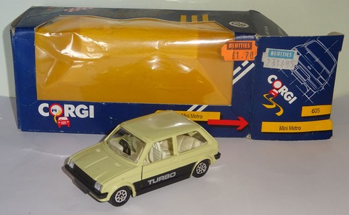 Corgi 605 mini metro turbo - 605,