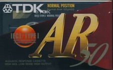 TDK AR 50 blank ferric audio