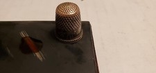 Vintage Silver Thimble Sz 9